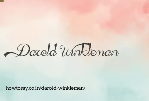 Darold Winkleman