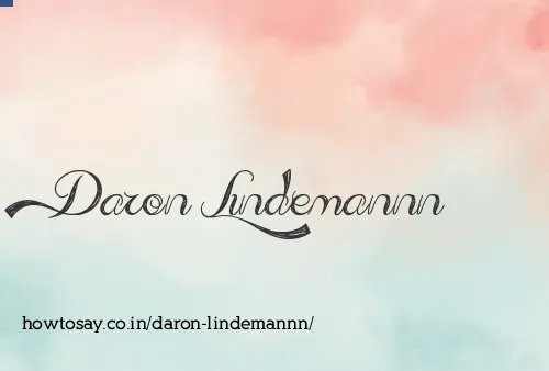 Daron Lindemannn