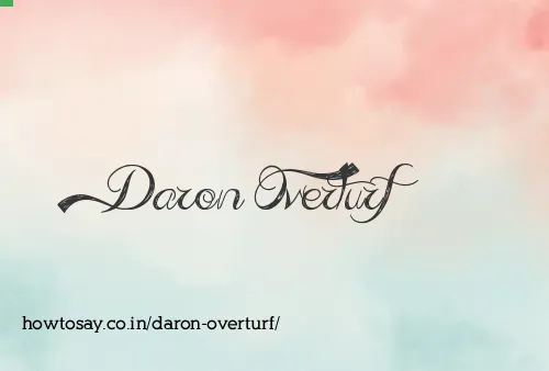 Daron Overturf