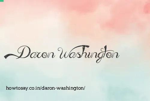 Daron Washington