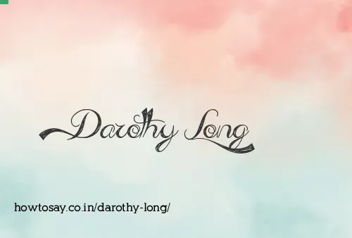 Darothy Long