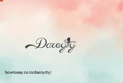 Daroytty