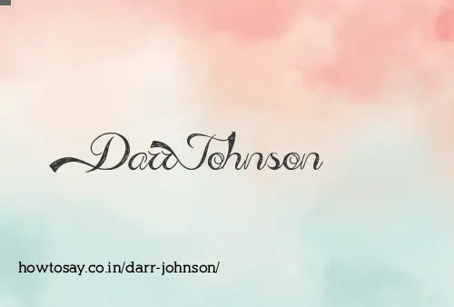 Darr Johnson