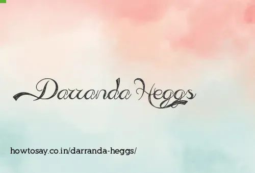 Darranda Heggs