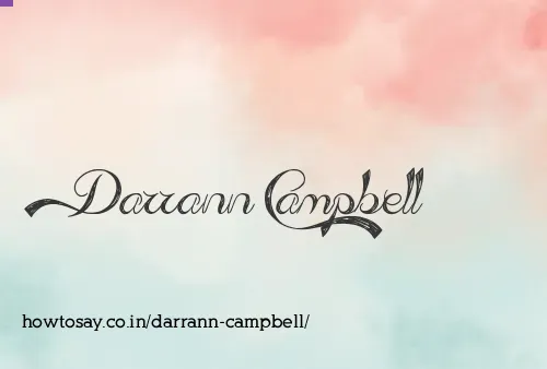 Darrann Campbell