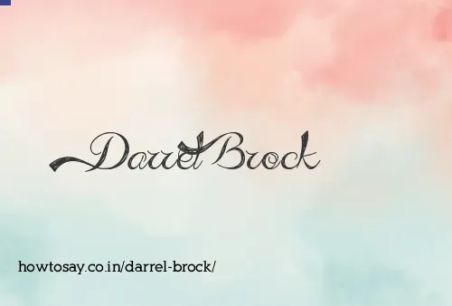 Darrel Brock