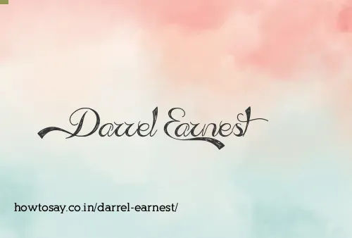 Darrel Earnest