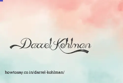 Darrel Kohlman