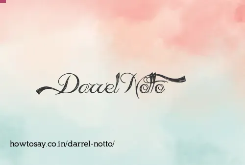 Darrel Notto