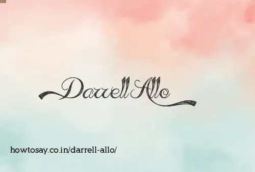 Darrell Allo