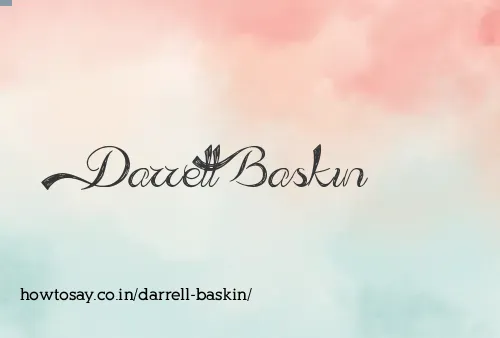 Darrell Baskin