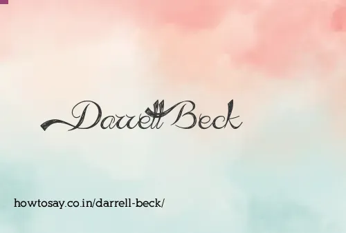 Darrell Beck