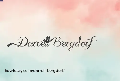 Darrell Bergdorf