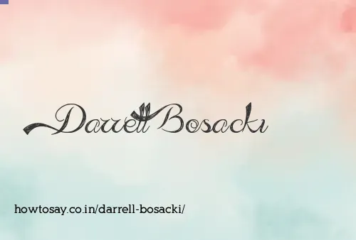 Darrell Bosacki