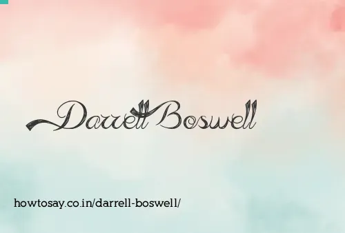 Darrell Boswell