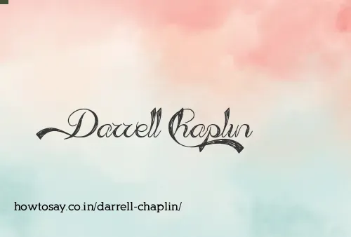 Darrell Chaplin