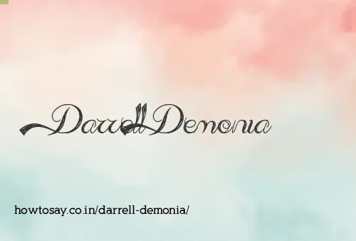 Darrell Demonia