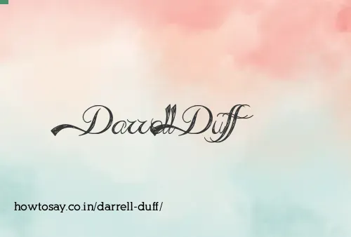 Darrell Duff