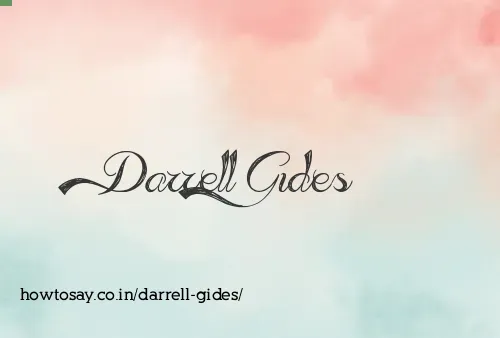 Darrell Gides
