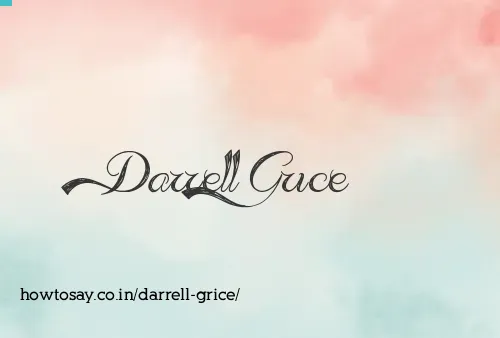 Darrell Grice