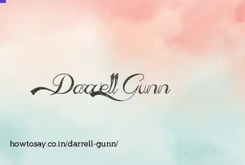 Darrell Gunn