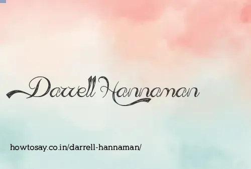 Darrell Hannaman