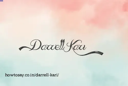 Darrell Kari