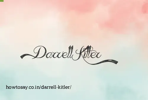Darrell Kitler
