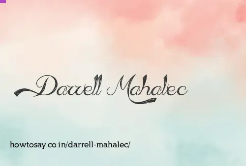 Darrell Mahalec