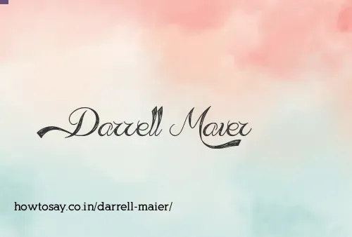 Darrell Maier