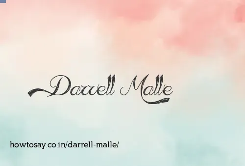 Darrell Malle