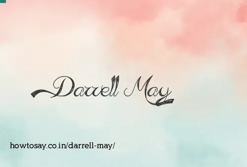 Darrell May