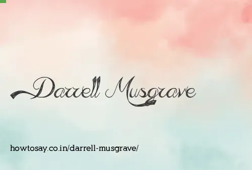 Darrell Musgrave