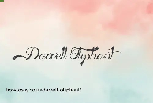 Darrell Oliphant
