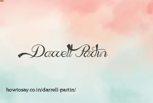 Darrell Partin