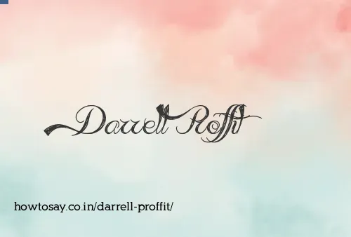 Darrell Proffit