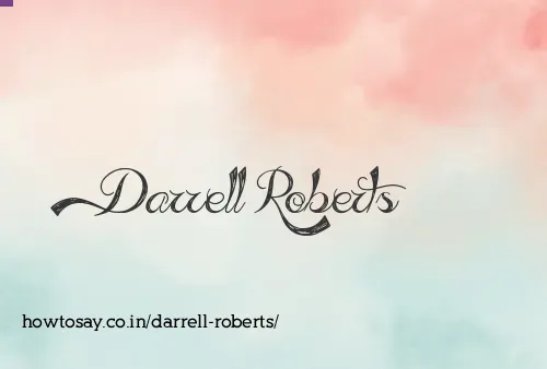 Darrell Roberts