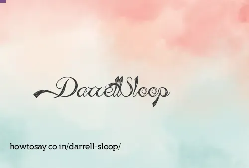 Darrell Sloop