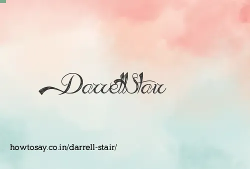 Darrell Stair