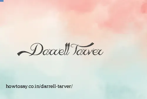 Darrell Tarver