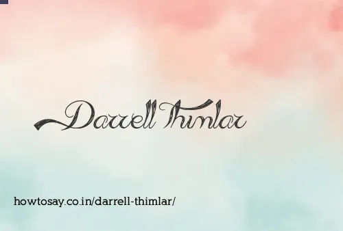 Darrell Thimlar