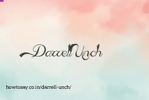 Darrell Unch