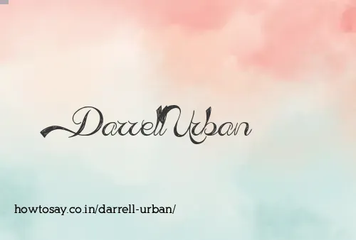 Darrell Urban