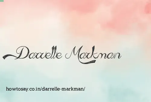 Darrelle Markman
