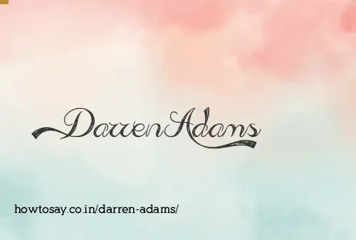 Darren Adams