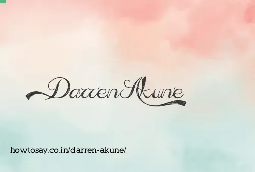 Darren Akune