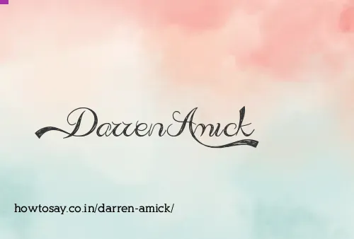 Darren Amick