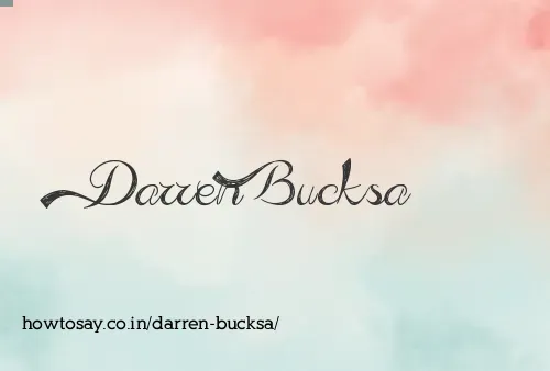 Darren Bucksa