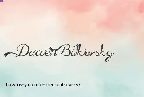 Darren Butkovsky