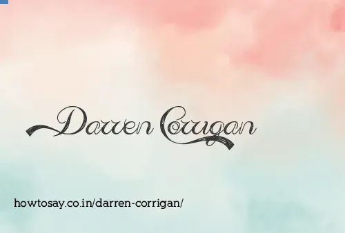 Darren Corrigan